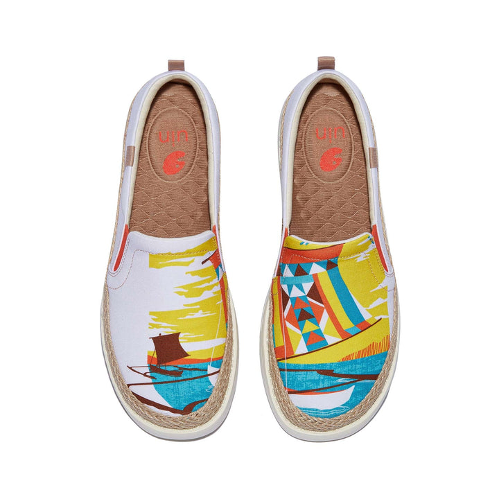 UIN Footwear Women Surfing by Sea Tarragona I Women Canvas loafers