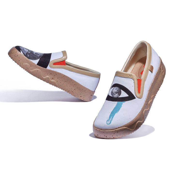 UIN Footwear Women The Earth Tears Fuerteventura X Women Canvas loafers