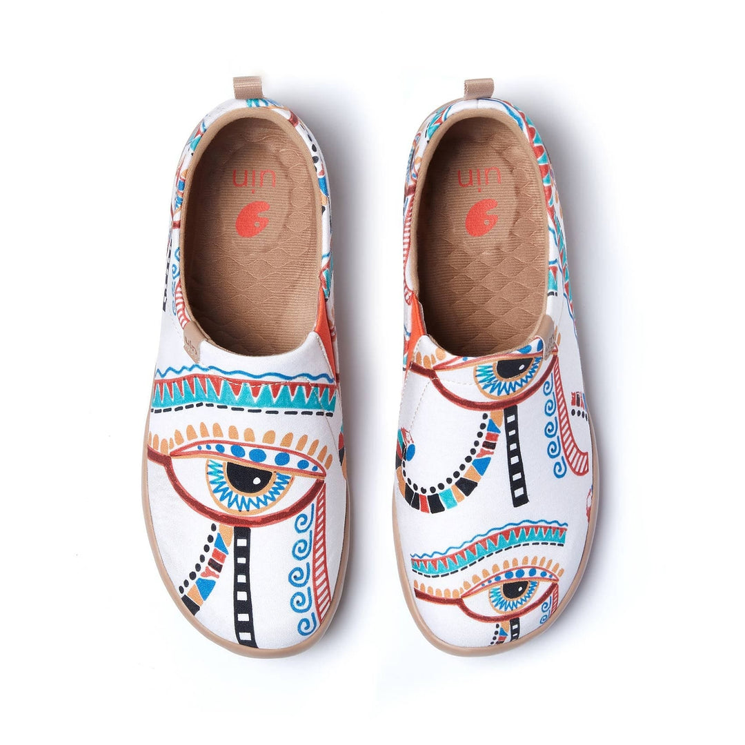 UIN Footwear Women The Eye of Horus Toledo I Women Canvas loafers