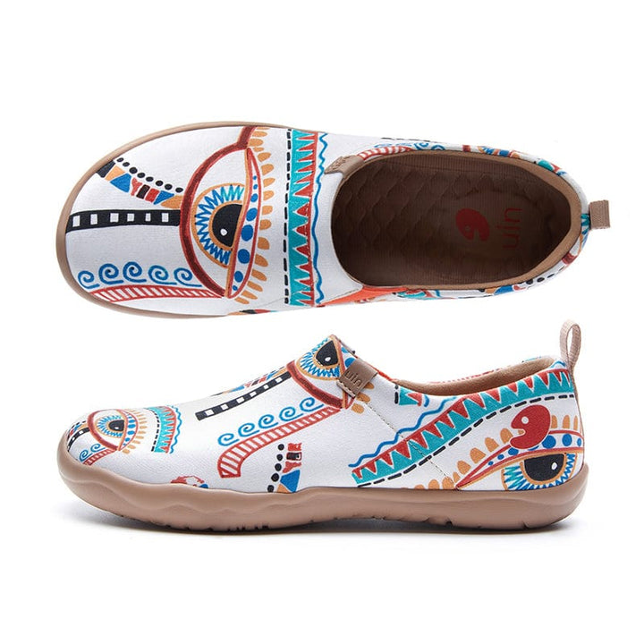 UIN Footwear Women The Eye of Horus Toledo I Women Canvas loafers