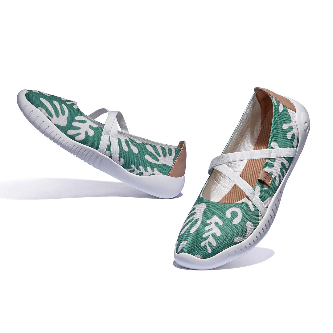 UIN Footwear Women The Wizard of Greenfield Menorca VII Women Canvas loafers