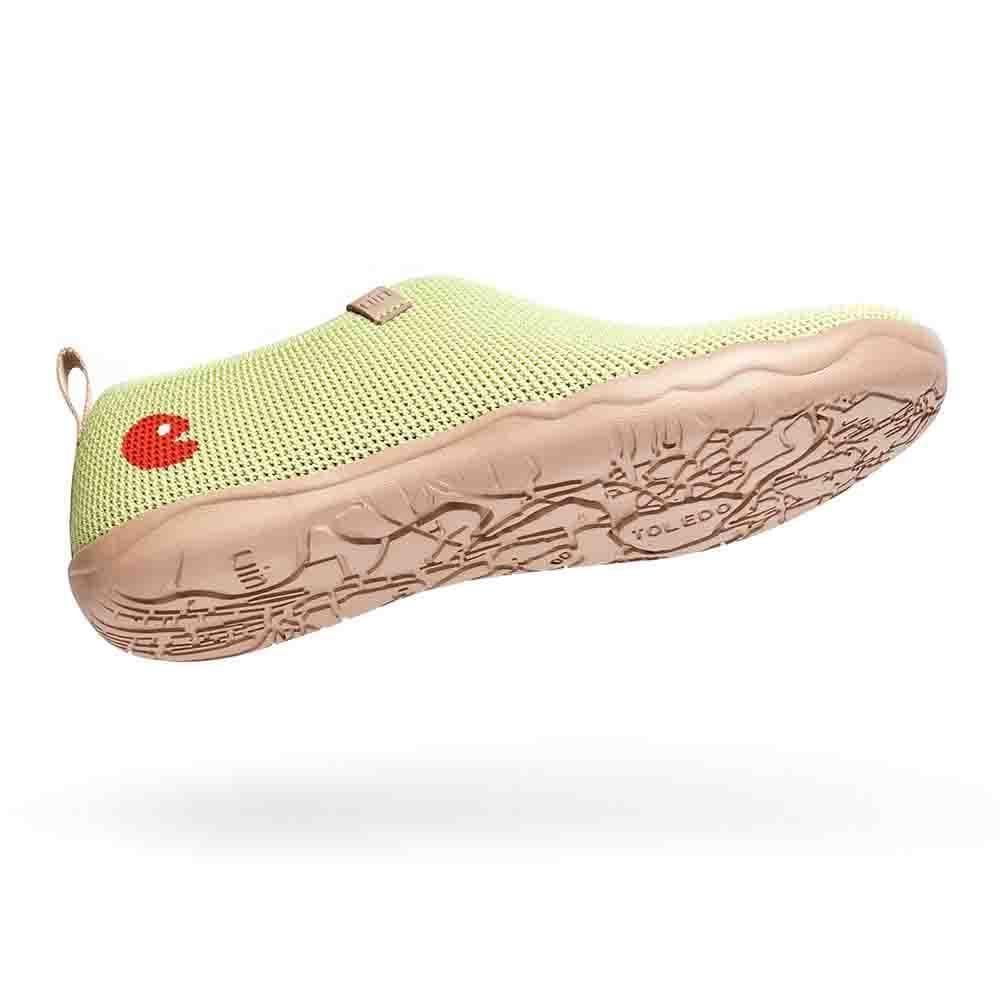 UIN Footwear Women Toledo Knitted Pale Green Women Canvas loafers