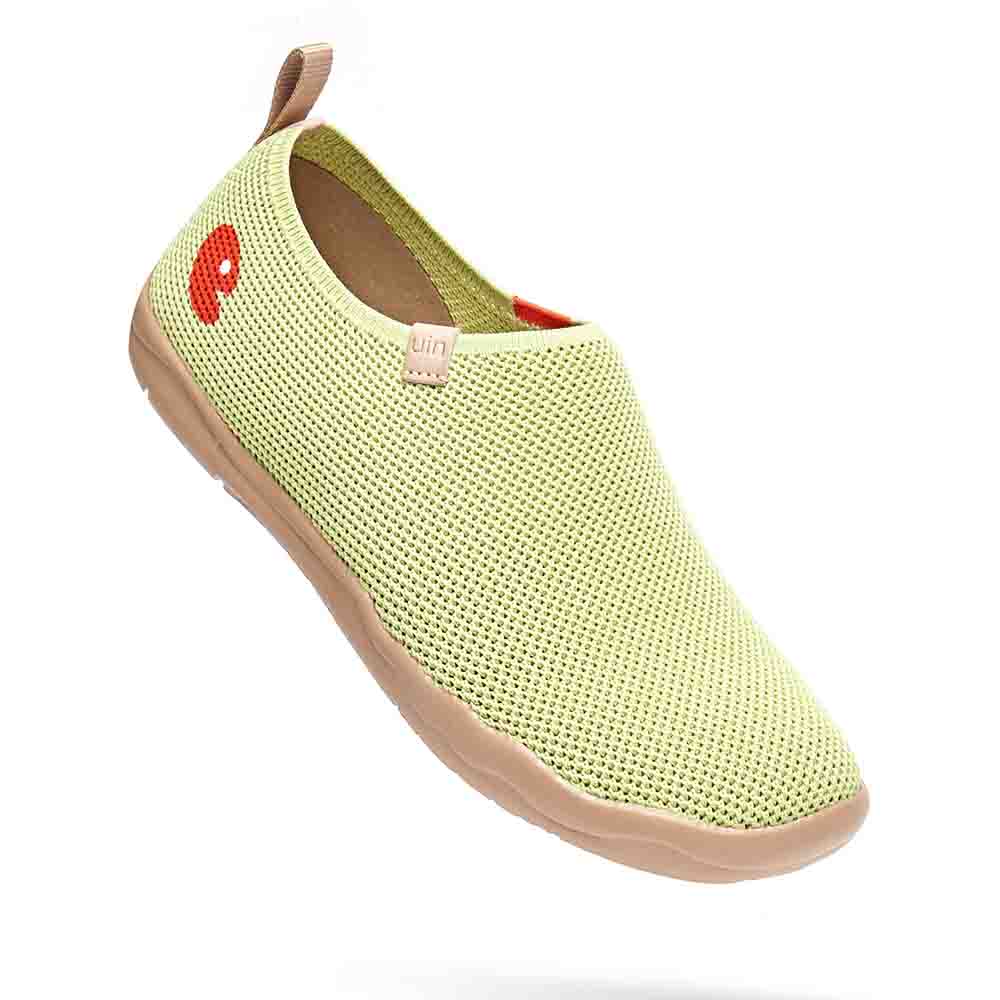 UIN Footwear Women Toledo Knitted Pale Green Women Canvas loafers