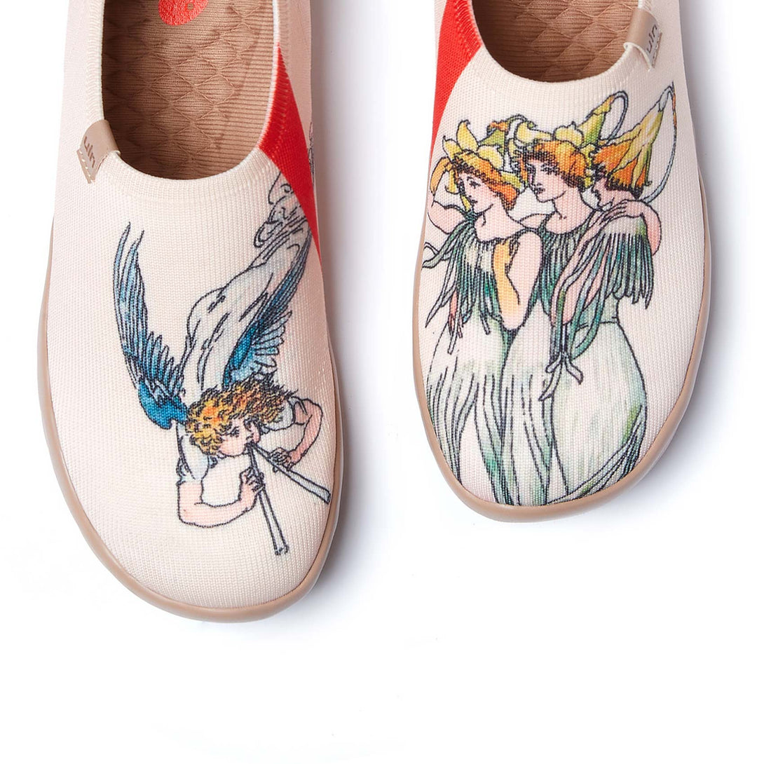 UIN Footwear Women William Shakespeare A Midsummer Night's Dream V1 Toledo I Women Canvas loafers