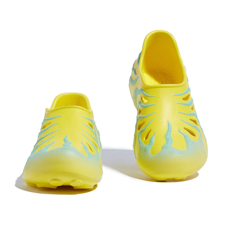 UIN Footwear Women Yellow & Glass Blue Octopus II Women Canvas loafers