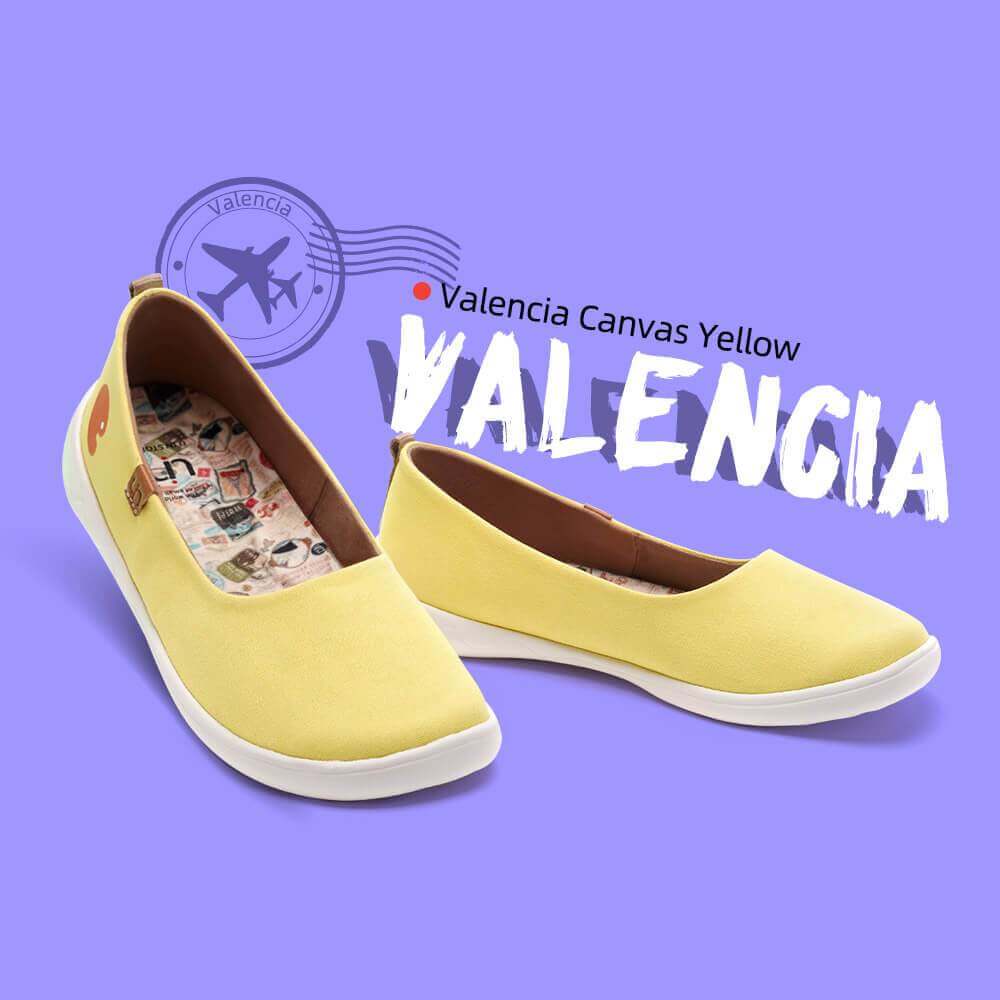 Valencia Canvas Yellow Women UIN