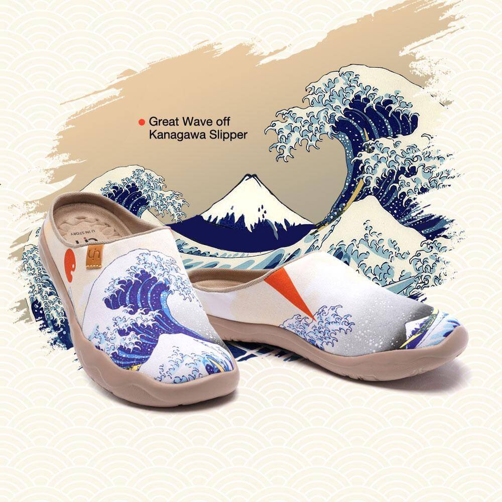 Great Wave off Kanagawa Slipper Women UIN