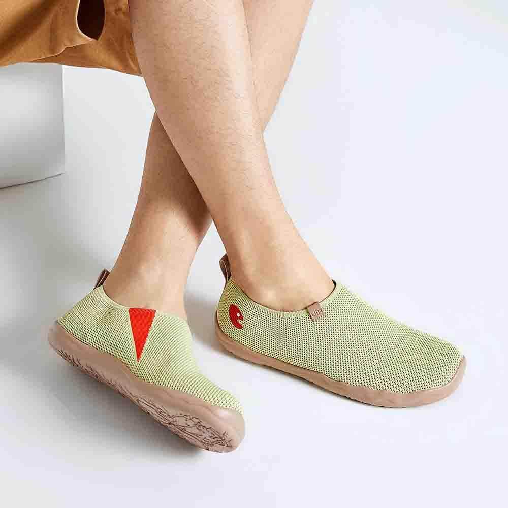 Toledo Knitted Pale Green Men SG UIN Footwear