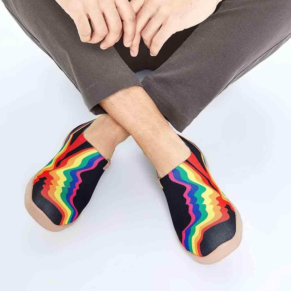 Rainbow Love Men Black Men UIN Footwear