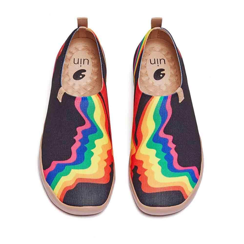 Rainbow Love Men Black Men UIN Footwear