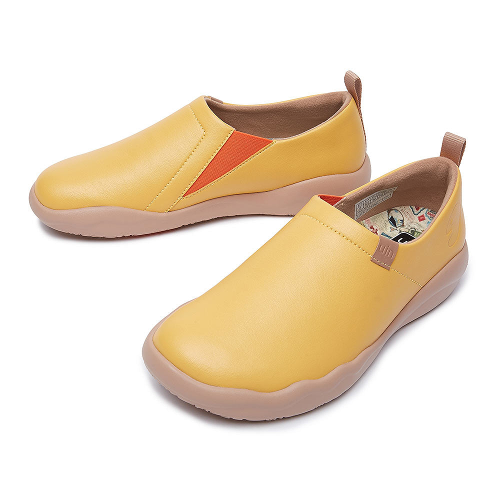 Honey Orange Toledo II Microfiber Leather Women