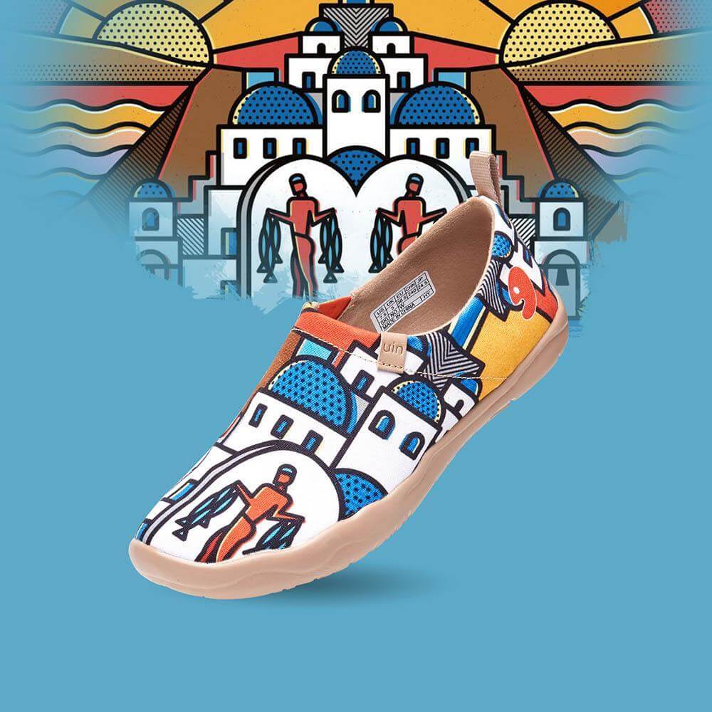 Sunset in Santorini Women UIN Footwear