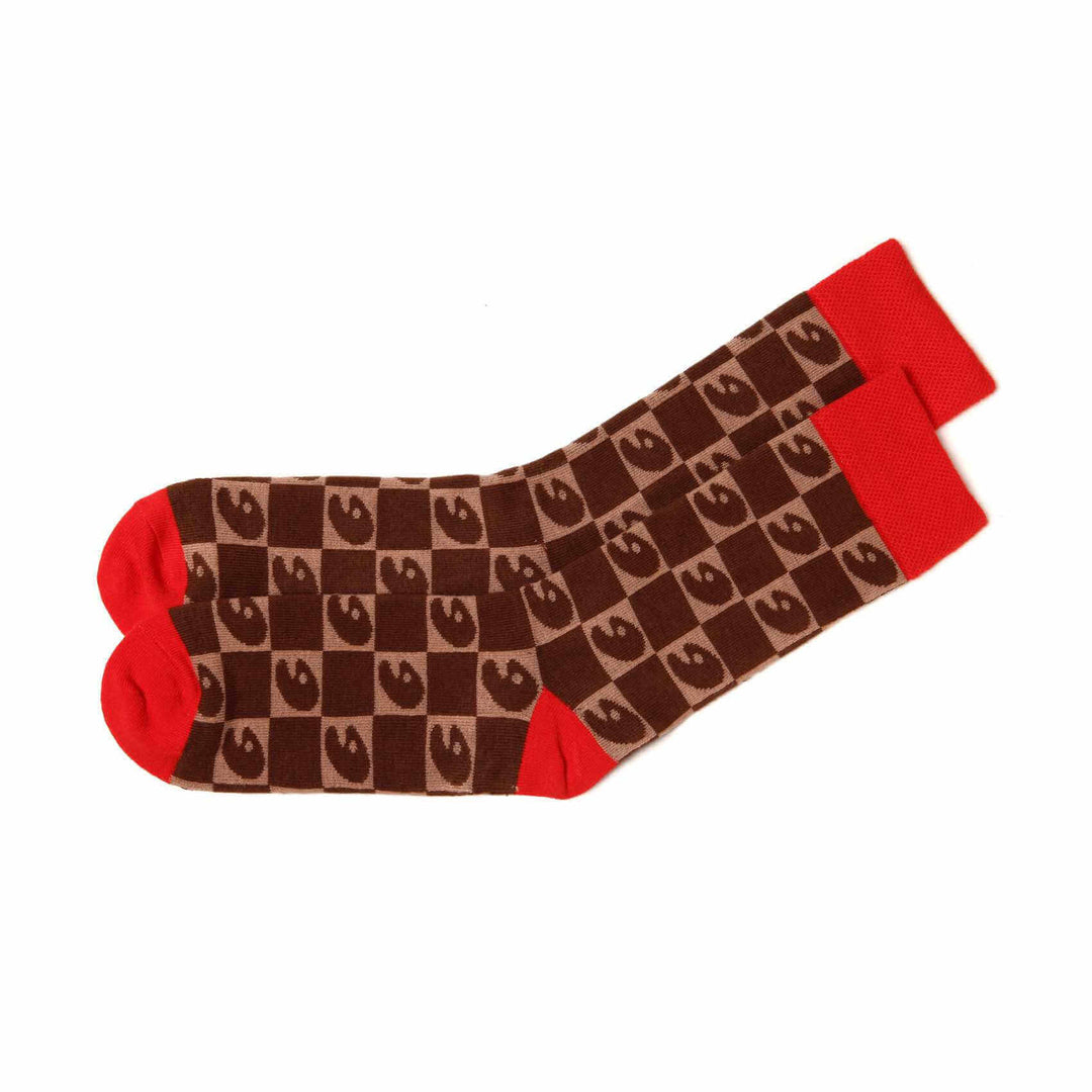 Checkerboard Men Socks Accesory UIN