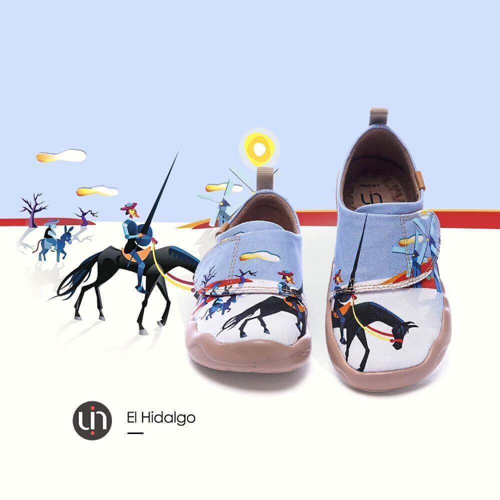 EL HIDALGO Kids Painted Canvas Shoes Kid UIN