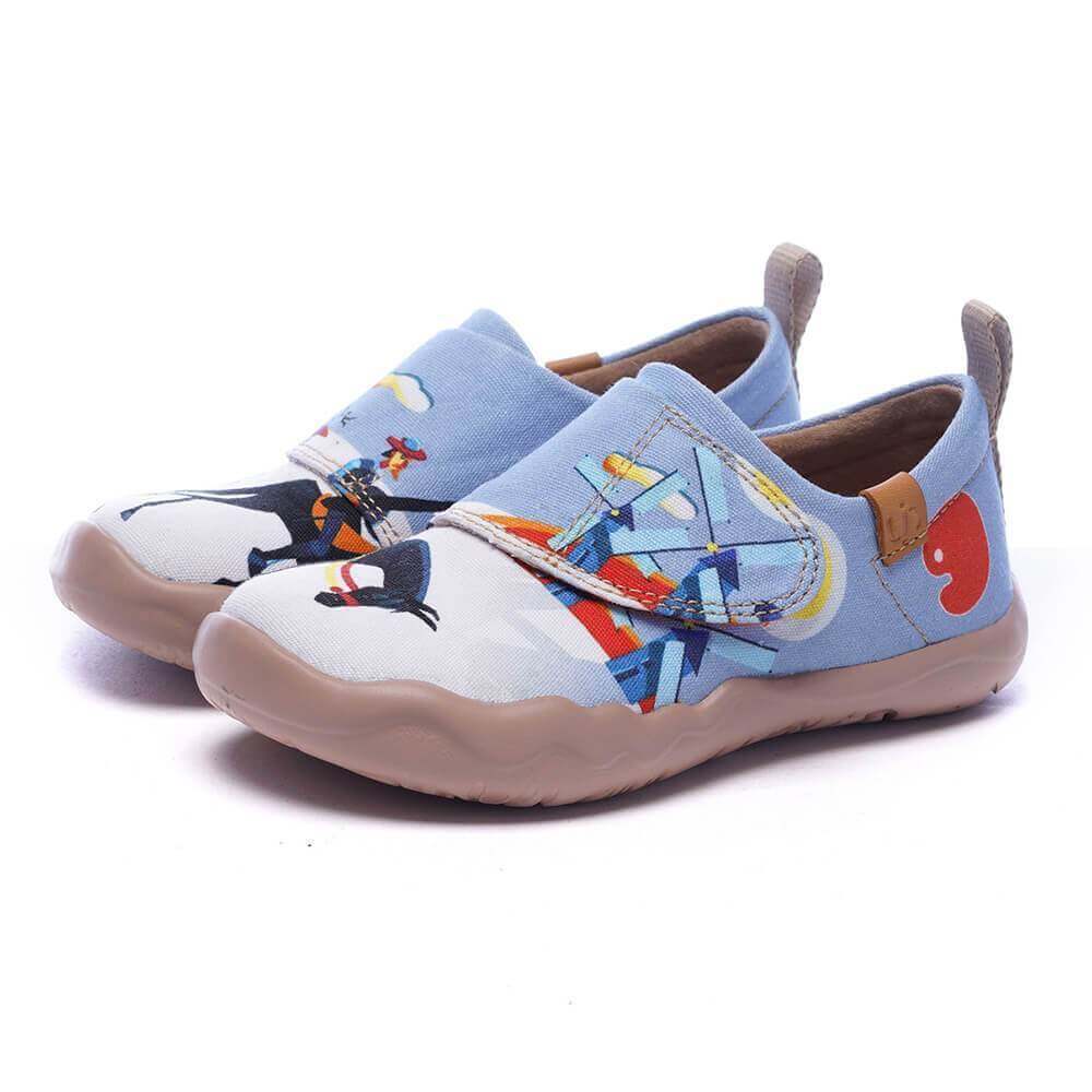 EL HIDALGO Kids Painted Canvas Shoes Kid UIN