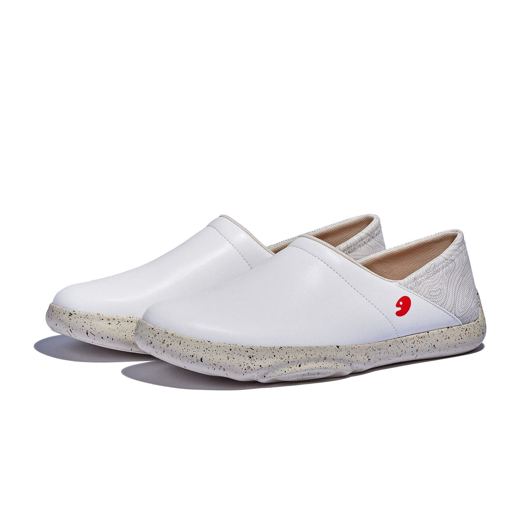 UIN Footwear Men Bright White Mojacar II Men Canvas loafers