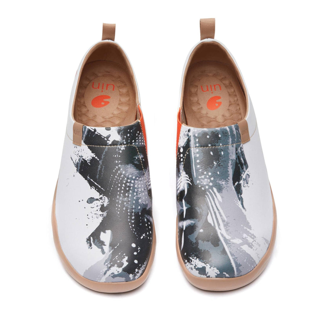 UIN Footwear Men Face Art Toledo I Men Canvas loafers