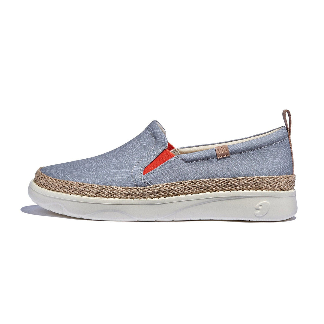 UIN Footwear Men Limestone Tarragona I Men Canvas loafers