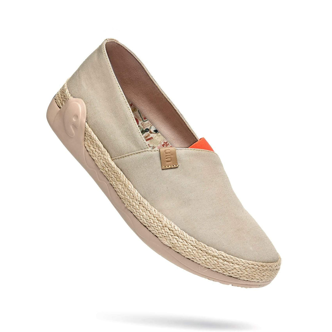 UIN Footwear Men Marbella Khaki Men Canvas loafers