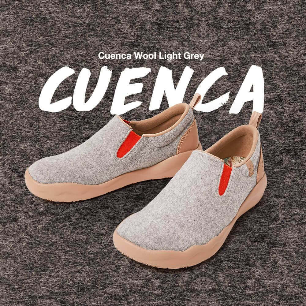 Cuenca Light Grey Wool Men Men UIN