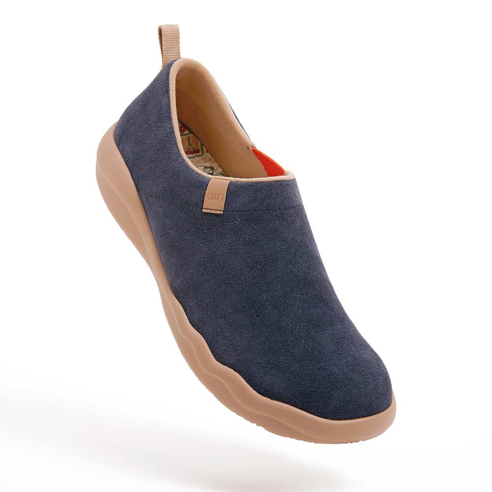 Toledo II Deep Blue Cow Suede Men Men UIN