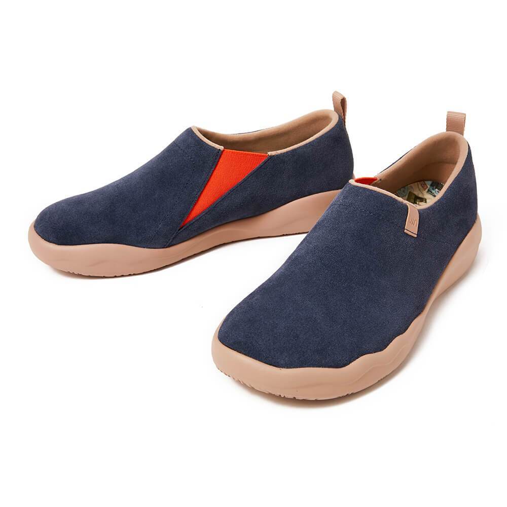 Toledo II Deep Blue Cow Suede Men Men UIN