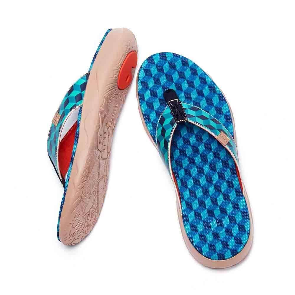 Rubik's Cube Men Majorca Flip Flops Men UIN