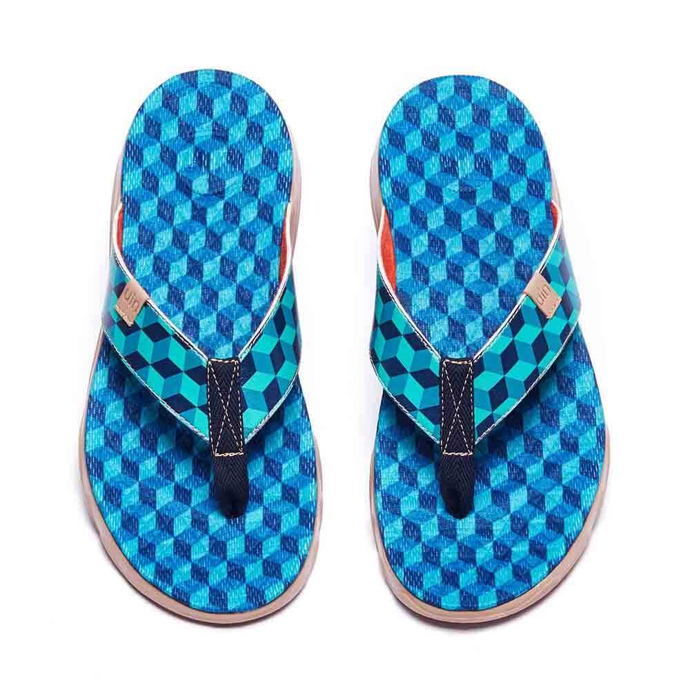 Rubik's Cube Men Majorca Flip Flops Men UIN