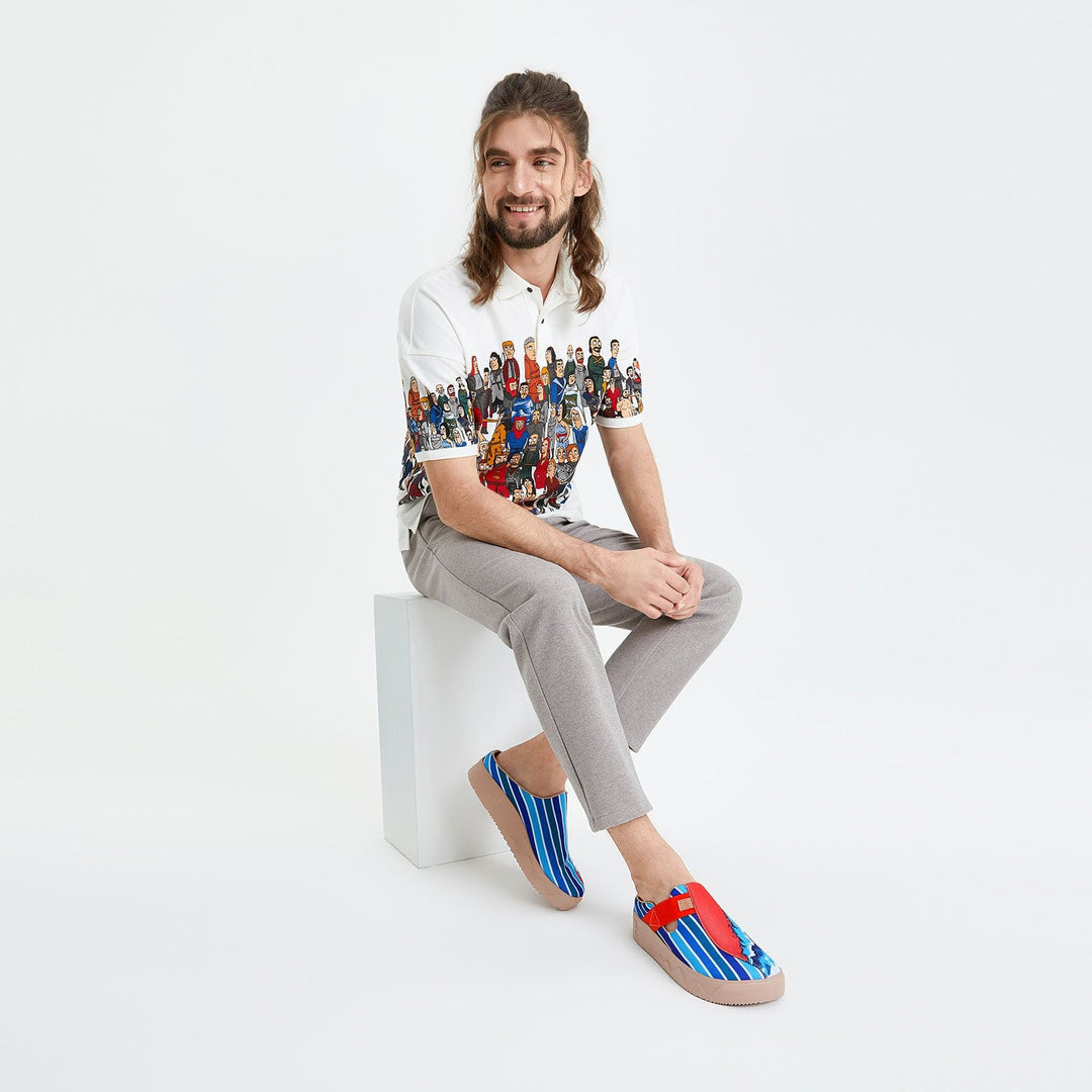 UIN Footwear Men Surfing Day Fuerteventura III Men Canvas loafers