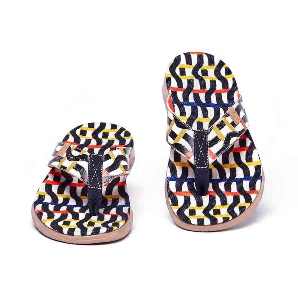 Weaving Line Men Majorca Flip Flops Men UIN