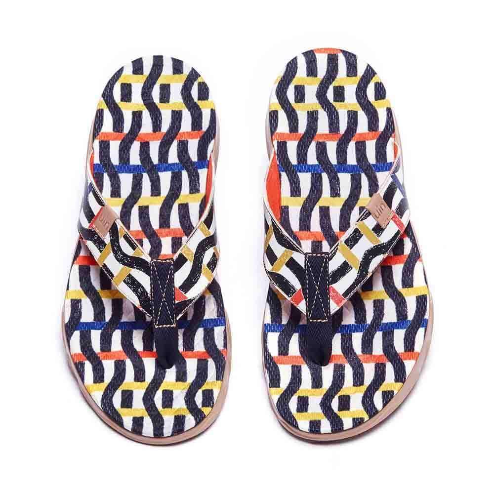 Weaving Line Men Majorca Flip Flops Men UIN