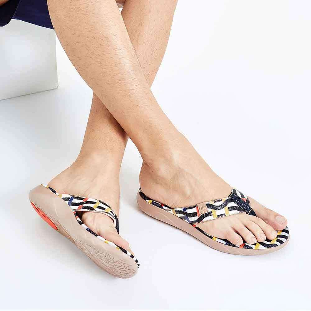 Weaving Line Men Majorca Flip Flops Men UIN