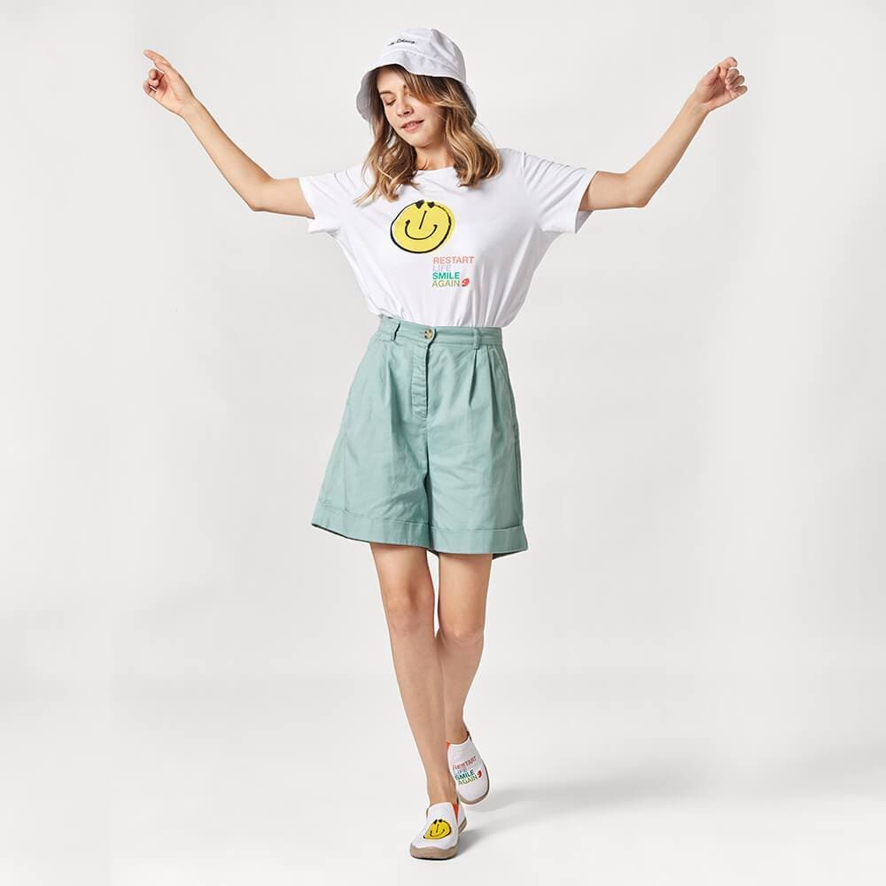 Smiley T-shirt (buy smiley shoes with t-shirt together, t-shirt will be free.) T-shirt UIN 