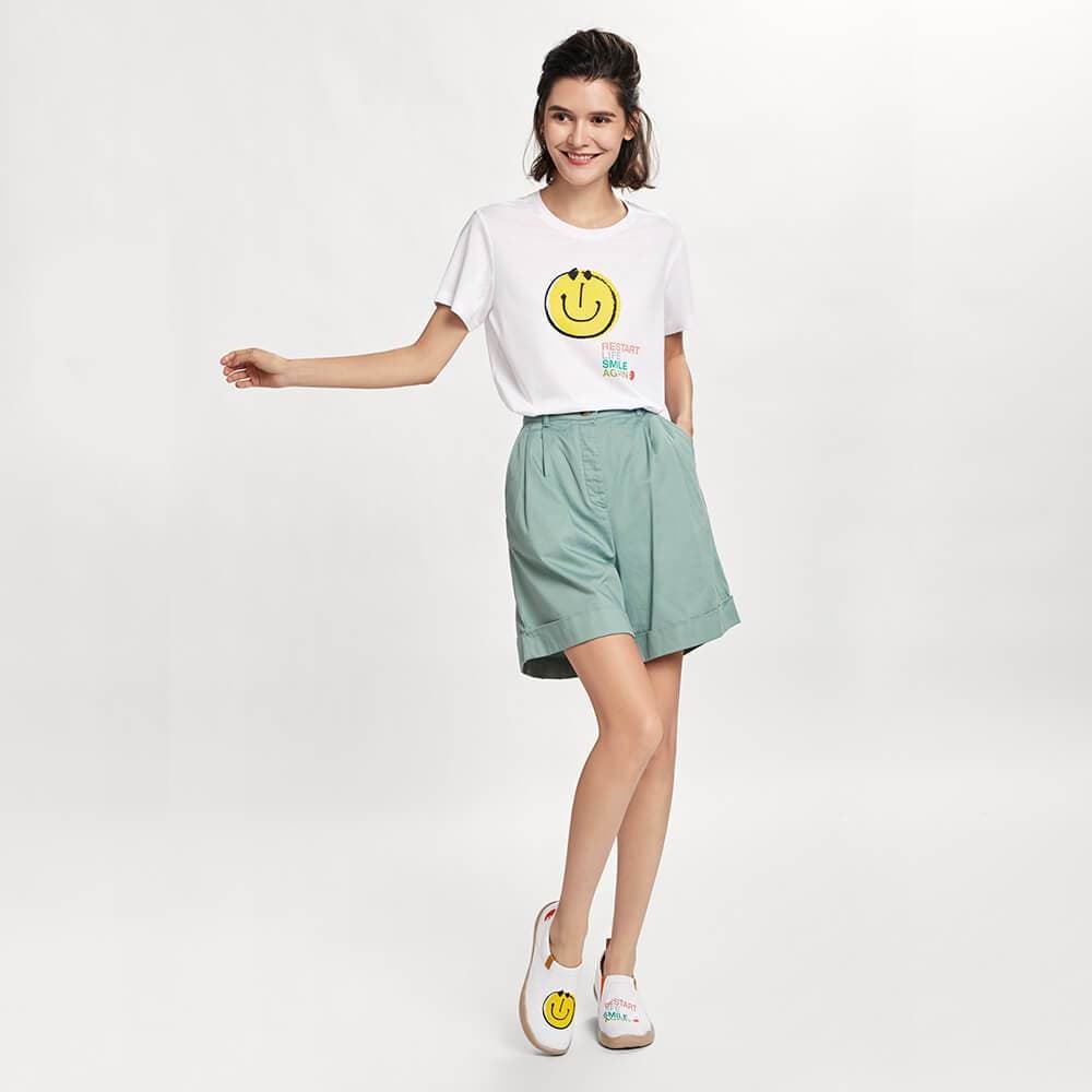 Smiley T-shirt (buy smiley shoes with t-shirt together, t-shirt will be free.) T-shirt UIN 