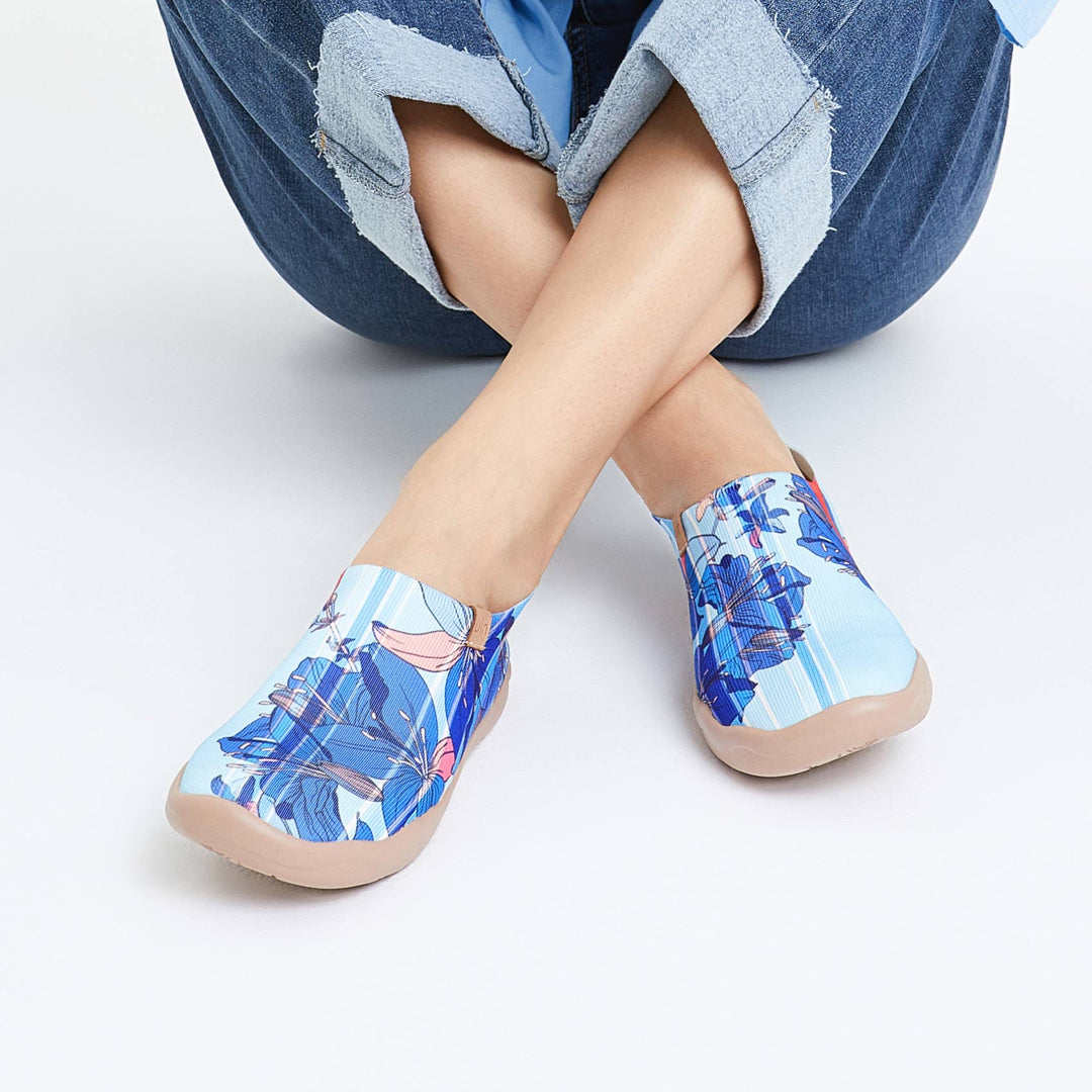 UIN Footwear Women Blue Lily Toledo I Women Canvas loafers