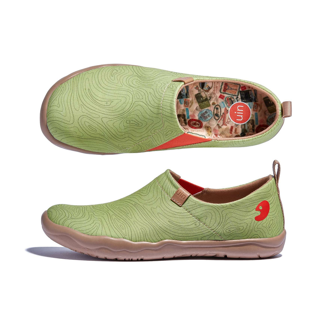 UIN Footwear Women Daiquiri Green 2 Toledo I Women Canvas loafers