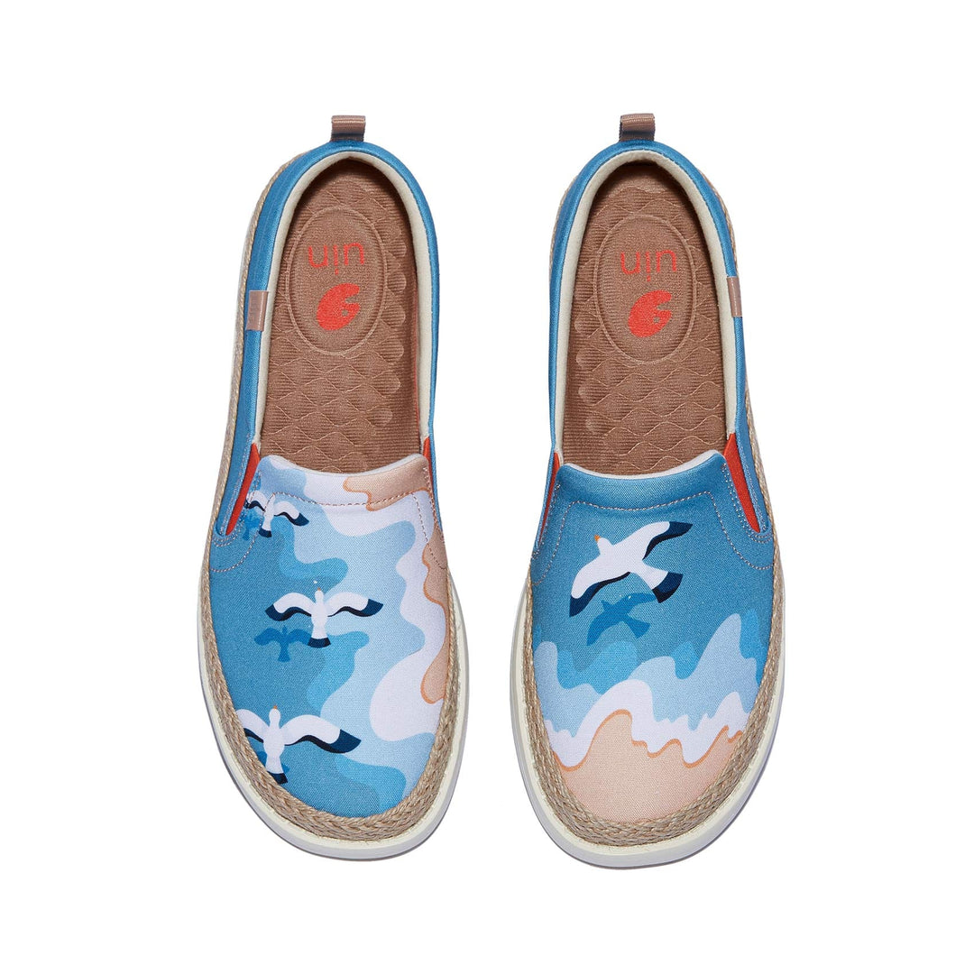 UIN Footwear Women Flying by Sea Tarragona I Women Canvas loafers