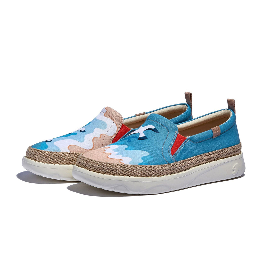 UIN Footwear Women Flying by Sea Tarragona I Women Canvas loafers