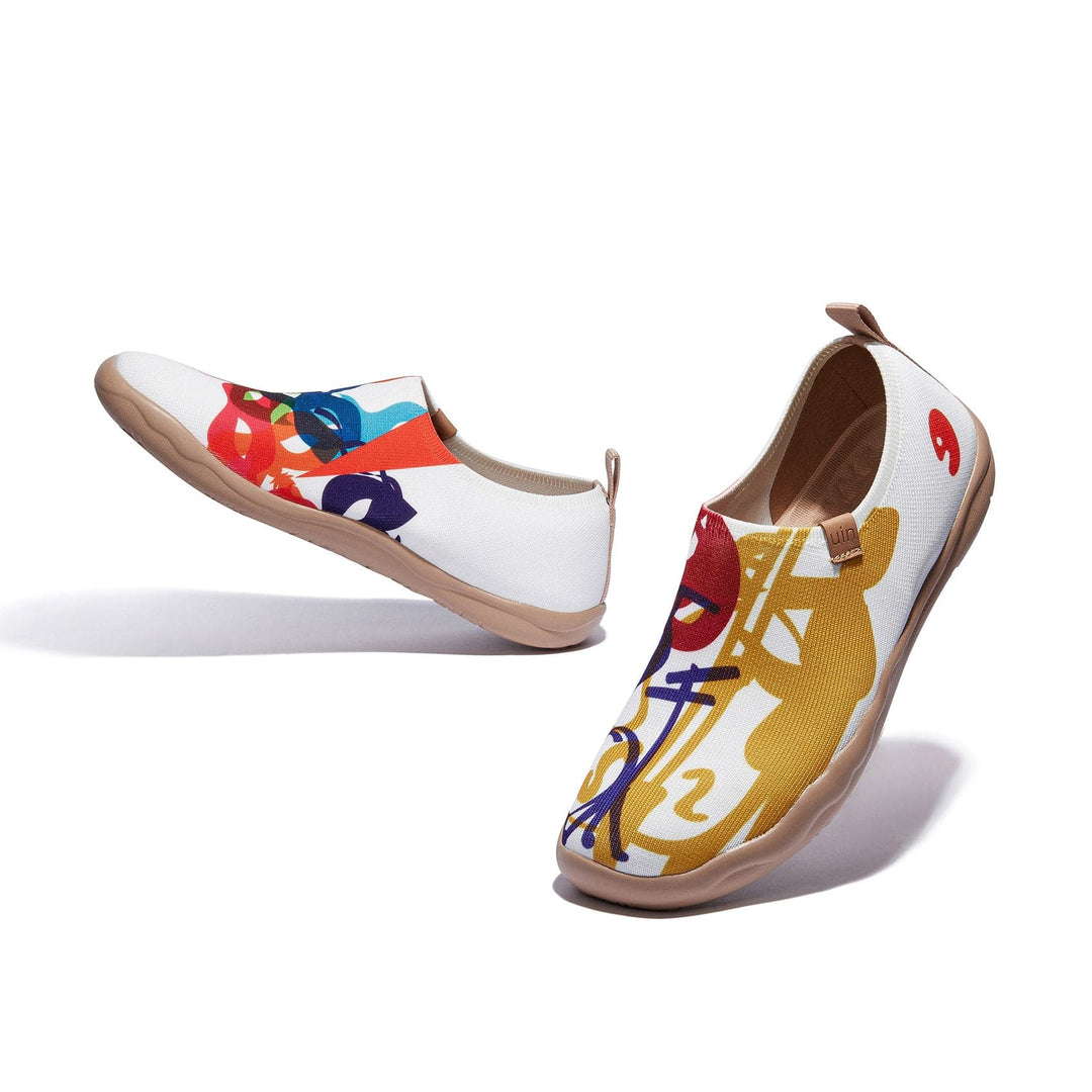 UIN Footwear Women Jazz Carnival Toledo I Women Canvas loafers