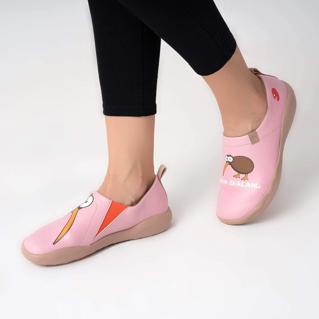 UIN Footwear Women Kiwi-Pink Toledo II Women Canvas loafers