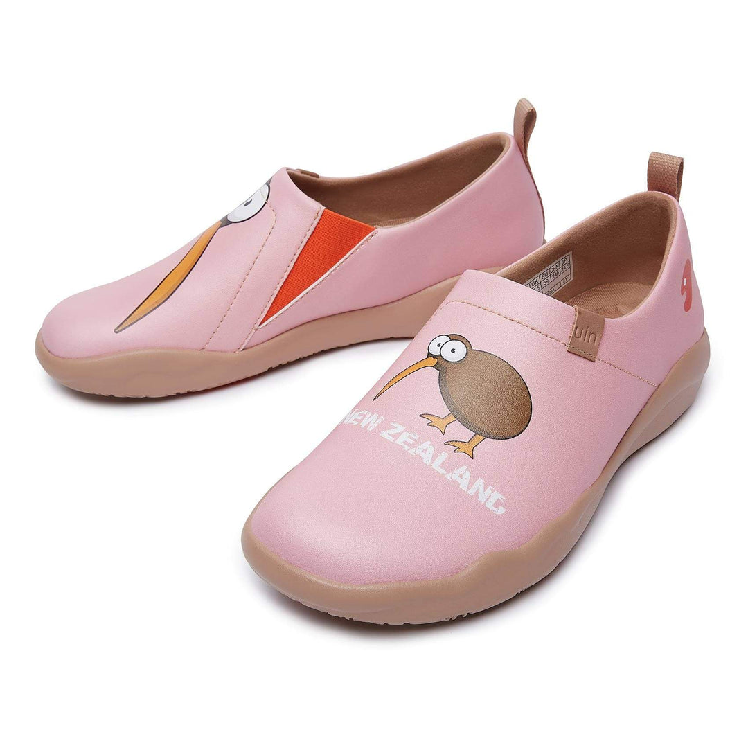 UIN Footwear Women Kiwi-Pink Toledo II Women Canvas loafers