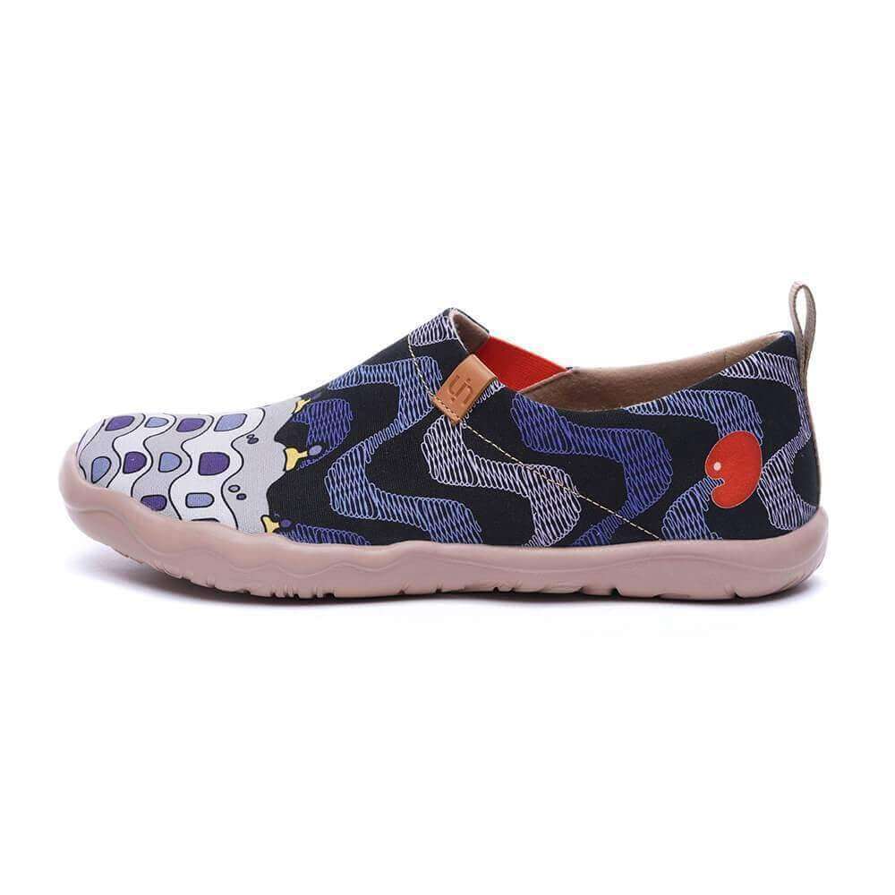 LA PEDRERA Men Canvas Art Painted Shoes Men UIN