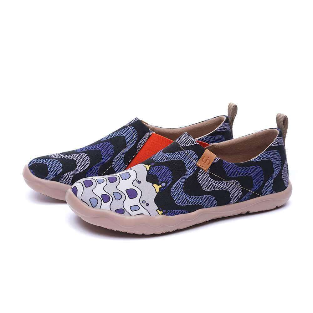 LA PEDRERA Men Canvas Art Painted Shoes Men UIN