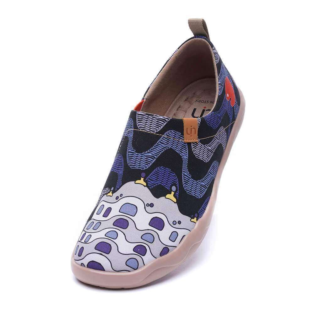 LA PEDRERA Men Canvas Art Painted Shoes Men UIN