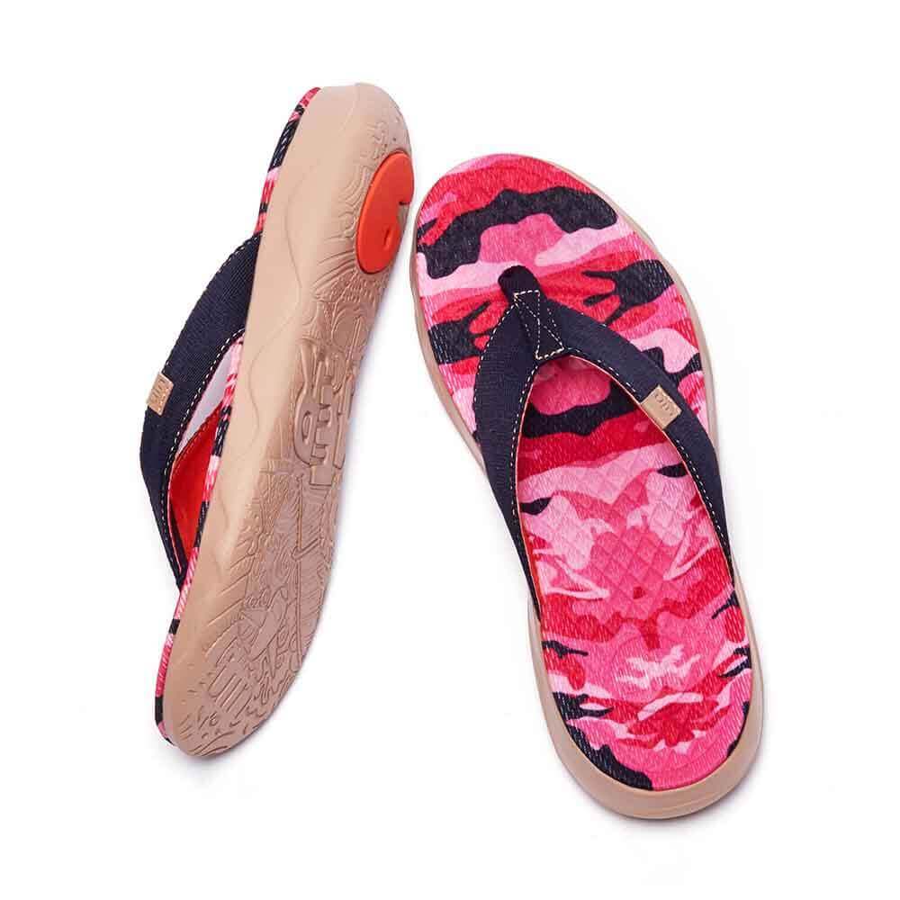 Pink Cherry Women Majorca Flip Flops Women UIN