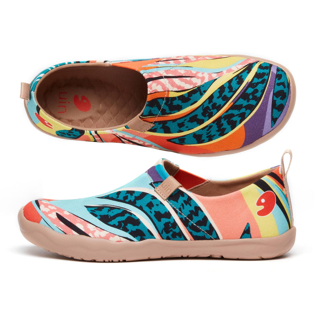 UIN Footwear Women Spread of Nature Toledo I Women Canvas loafers