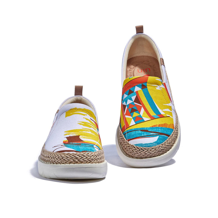 UIN Footwear Women Surfing by Sea Tarragona I Women Canvas loafers